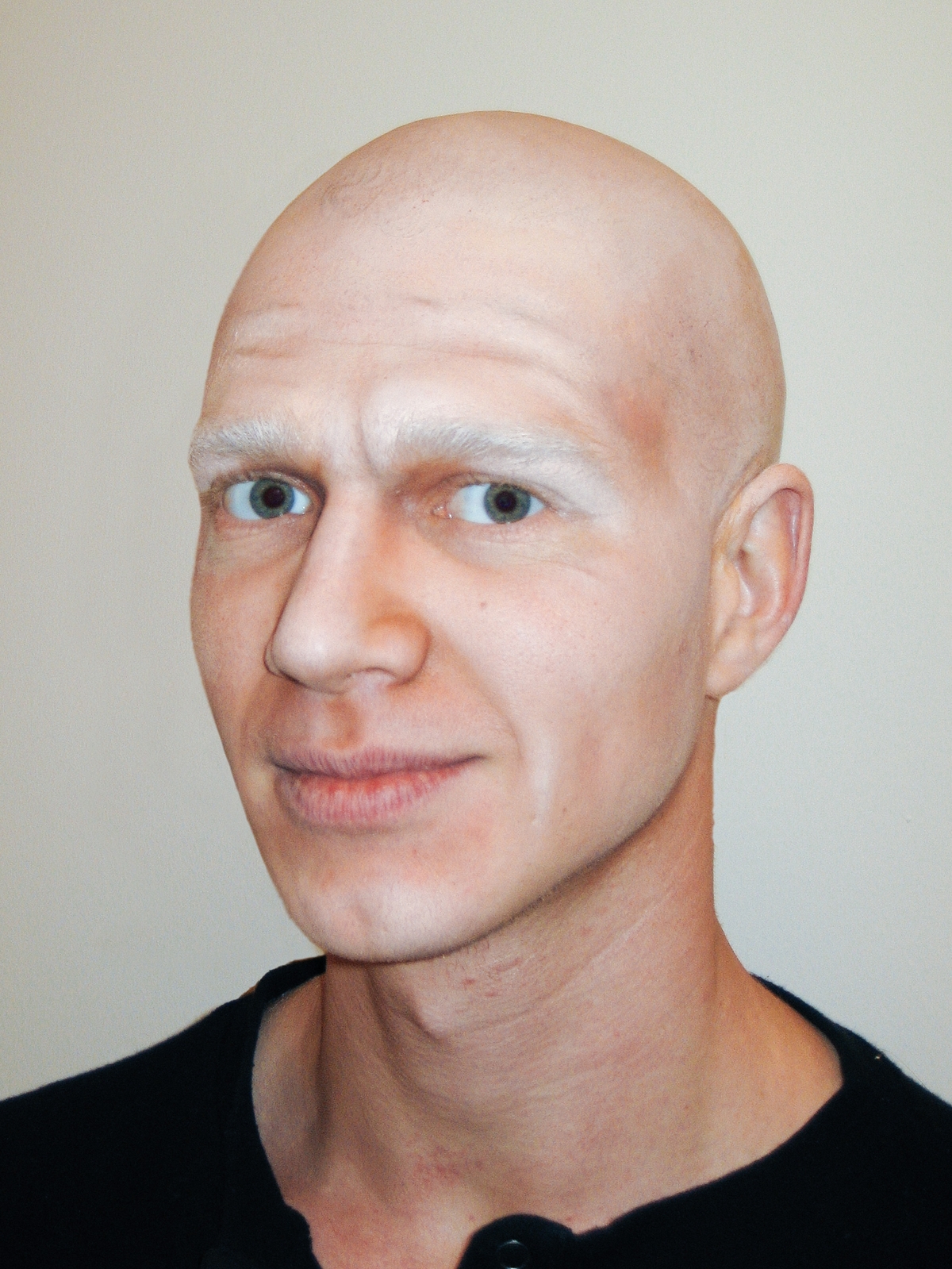 Glatze, Altmaske;